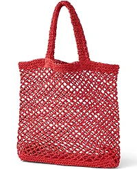 Lands' End Openweave Straw Bag