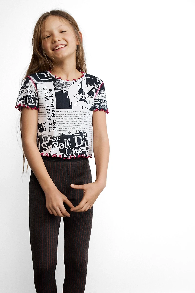 Desigual Girls's Plain knit leggings