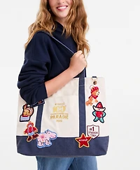 Macy's 100th Thanksgiving Day Parade 2026 Large Character Canvas Tote Bag, Macy's Exclusive