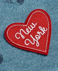 Macy's 100th Thanksgiving Day Parade 2026 New York Heart Iron-On Patch, Macy's Exclusive