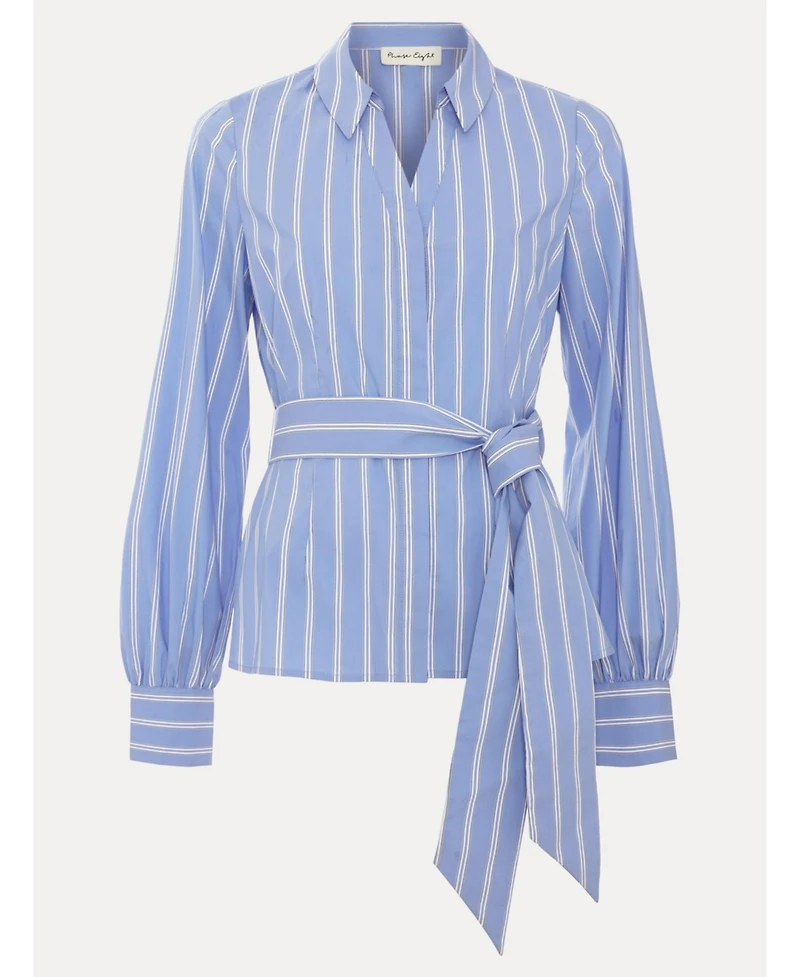 Phase Eight Women's Collared Statement-Belt Shirt