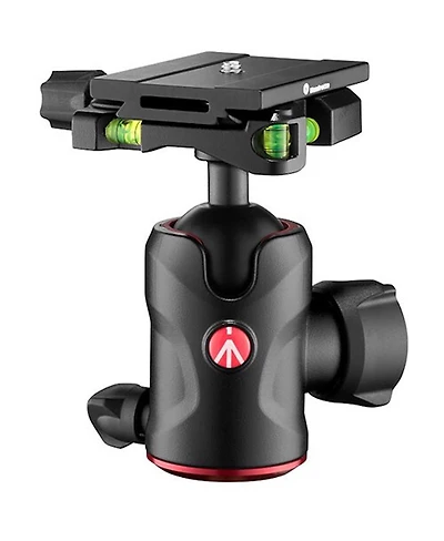 Manfrotto 496 Center Ball Head with Q6 Arca-Type Quick Release Plate and Top Lock