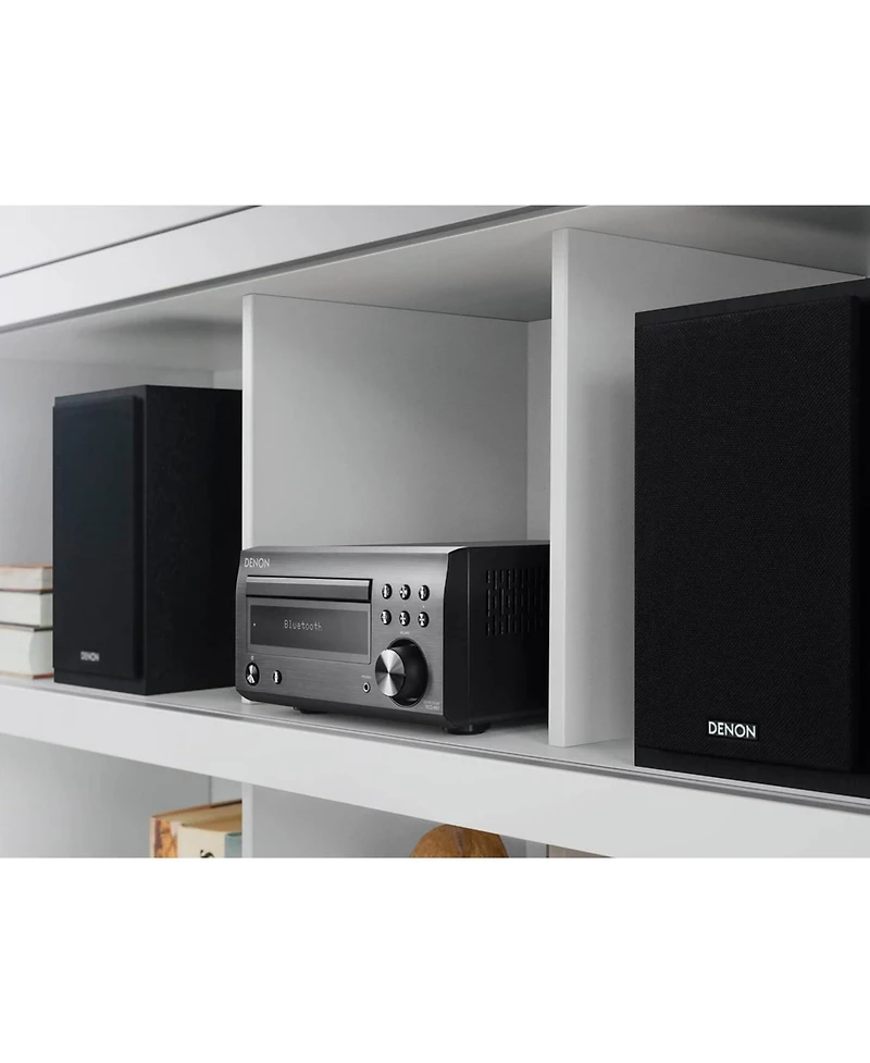 Denon D-M41 Hi-Fi System with Cd, Bluetooth, and Am/Fm Tuner