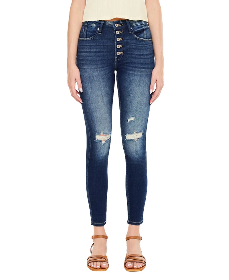 KanCan Women's Novah High Rise Super Skinny Jeans
