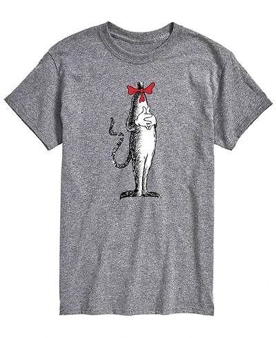 Airwaves Men's Dr. Seuss Cat The Hat Costume Short-Sleeve Graphic T-Shirt