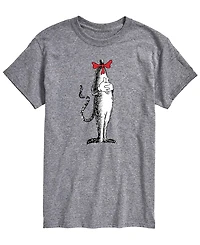 Airwaves Men's Dr. Seuss Cat The Hat Costume Short-Sleeve Graphic T-Shirt