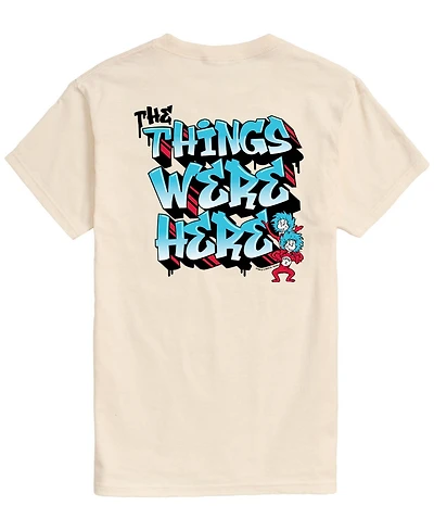 Airwaves Men's Dr. Seuss Things Were Here Short-Sleeve Graphic T-Shirt