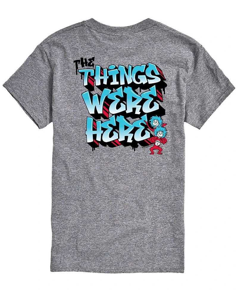 Airwaves Men's Dr. Seuss Things Were Here Short-Sleeve Graphic T-Shirt