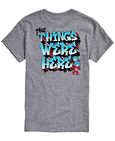 Airwaves Men's Dr. Seuss Things Were Here Short-Sleeve Graphic T-Shirt