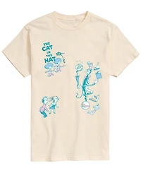 Airwaves Men's Dr. Seuss Cat The Hat Short-Sleeve Graphic T-Shirt