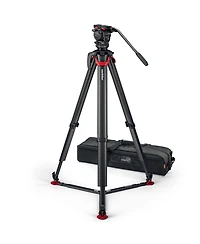 Sachtler aktiv6 Sideload Fluid Head System with flowtech75 Tripod and Ground Spreader