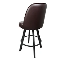 Streamdale Furniture Set of 2 Commercial-Grade Upholstered Swivel Bar Stools