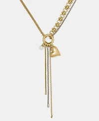 kate spade new york Two-Tone Chain Reaction Pendant Necklace