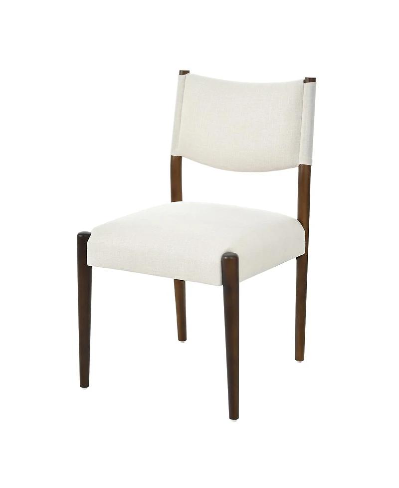 Streamdale Furniture Modern Dining Chairs with Thick Cushions and Wood Legs