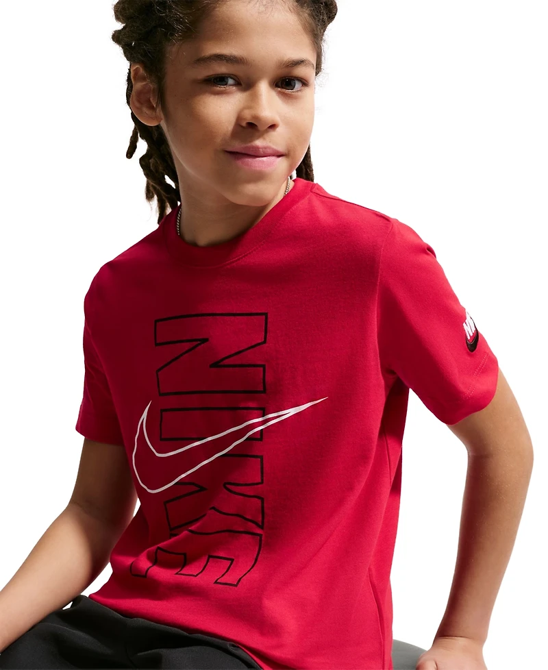 Nike Girls' 7-16 Sportswear Short-Sleeve T-Shirt
