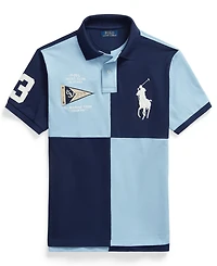 Polo Ralph Lauren Men's Custom Slim-Fit Big Pony Mesh Shirt