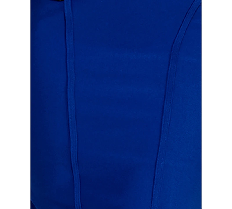 Emerald Sundae Juniors' Halter V-Neck Midi Dress