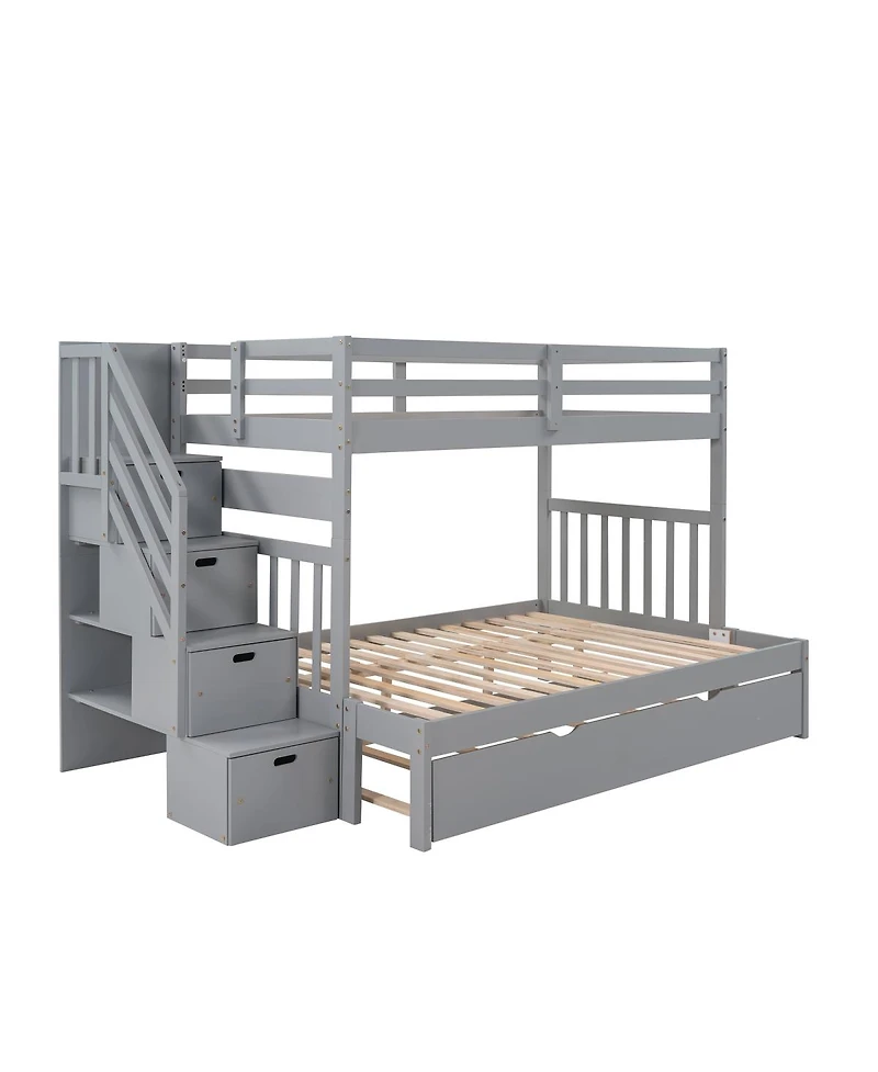 Streamdale Furniture Bunk Bed with Trundle