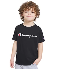 Champion Boys' 4-7 Crewneck T-Shirt and Cargo Shorts, 2-Piece Set
