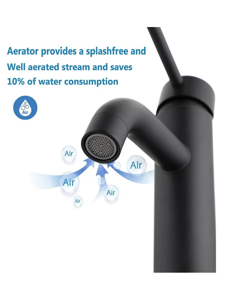 Phying Compliant Single Hole Bathroom Faucet