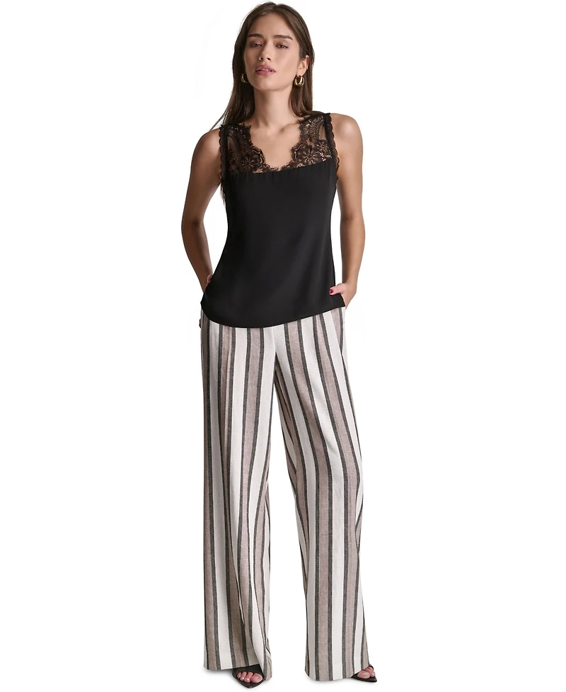 Bcbg Women's Sleeveless V-Neck Top