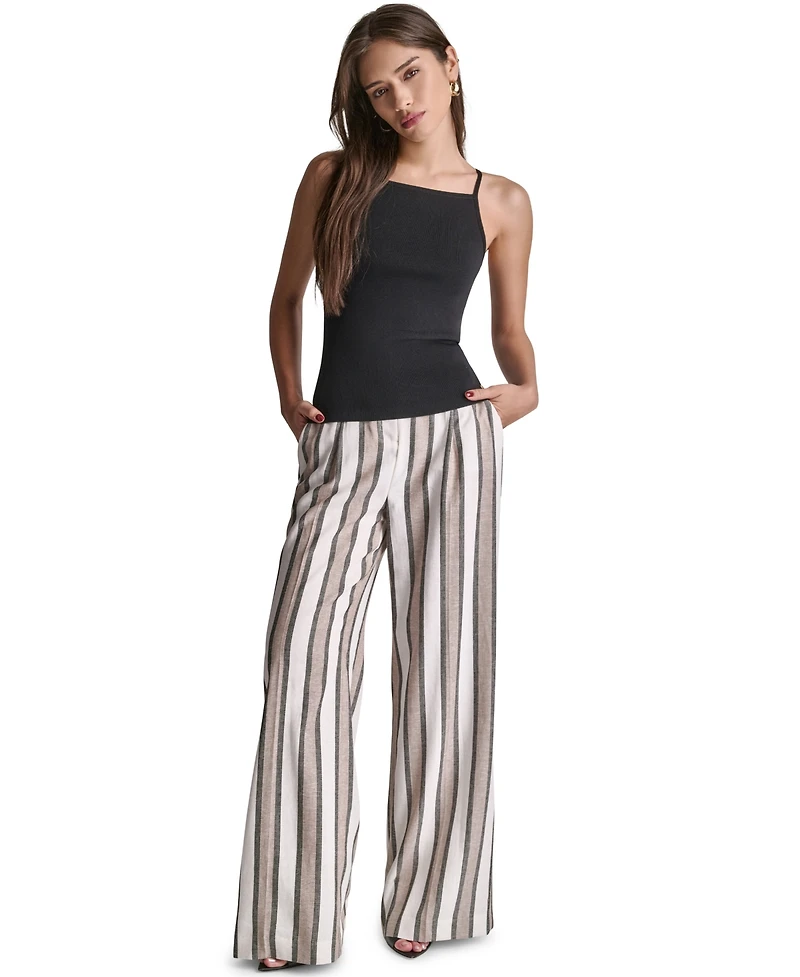 Bcbg Women's Square Neck Knit Top