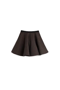 Desigual Girls's Short striped knit skirt