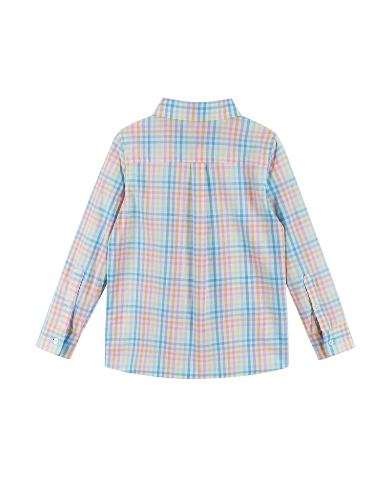 Andy & Evan Toddler Boys and Plaid Buttondown