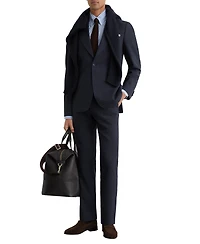 Reiss Men's Fiber Tailored-Fit Wool Textured Single-Breasted Blazer