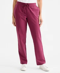 Style & Co Women's Mid-Rise Drawstring-Waist Sweatpants
