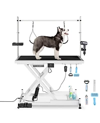 Streamdale Furniture Deluxe Electric Pet Grooming Table, Height Adjustable