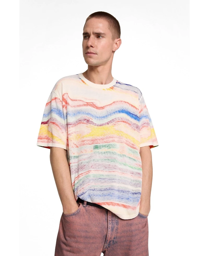 Desigual Men's Abstract print T-shirt