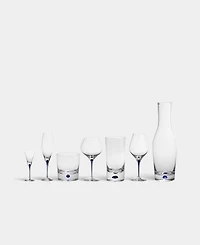 Orrefors Intermezzo Blue Set of 2 Flutes
