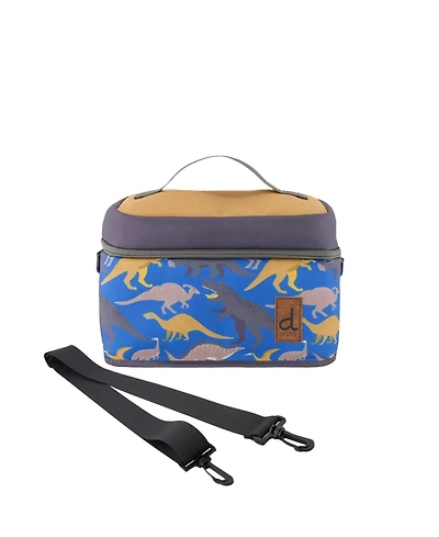 Deux par Deux Little Boy Dinosaur Durable Practical Lunch Box