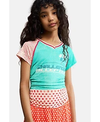 Desigual Girls Girls's Printed knit dress