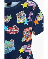 Desigual Girls's Printed Minnie Mouse dress
