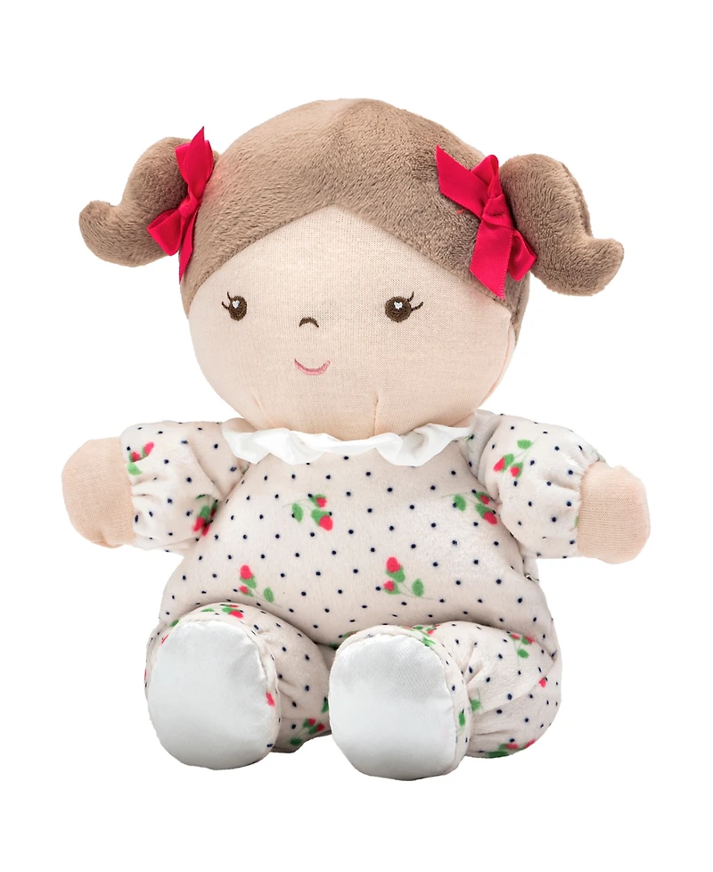 Little Me Baby Girls' Rosebud Plush Doll