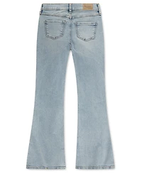 abercrombie kids Girls' 7-16 Floral Trail Flare-Leg Jeans