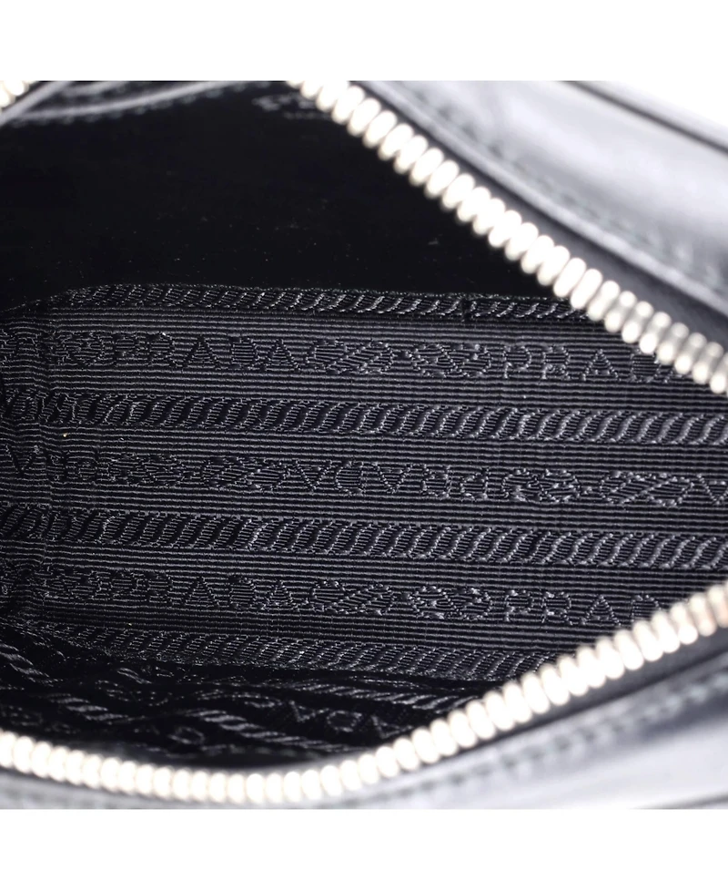 Pre-Owned Prada Mini Camera Bag Diagramme Quilted Leather