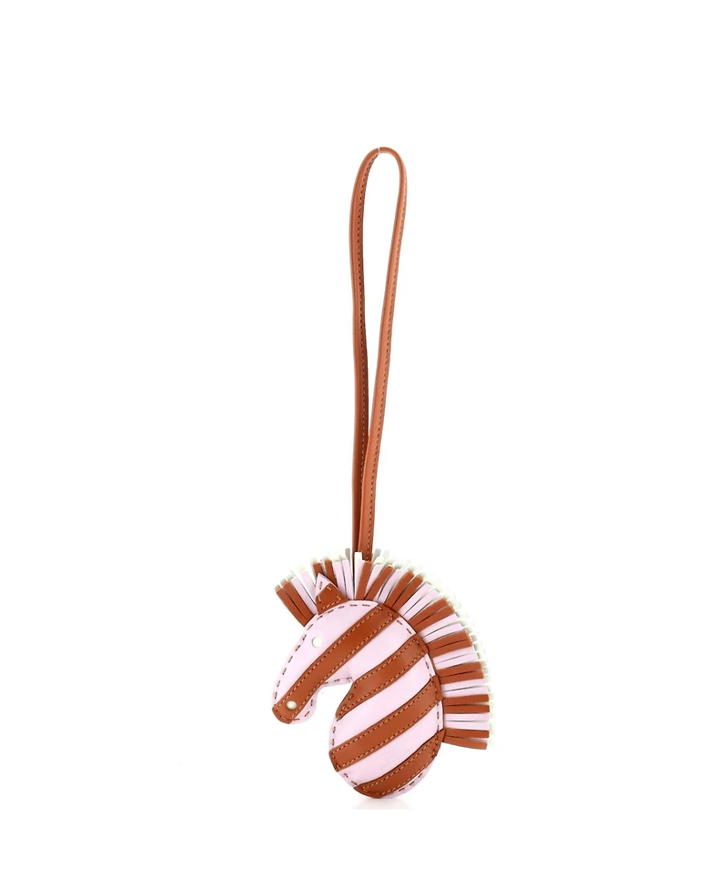 Pre-Owned Hermes GeeGee Savannah Bag Charm Leather