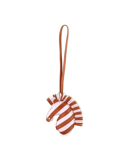 Pre-Owned Hermes GeeGee Savannah Bag Charm Leather
