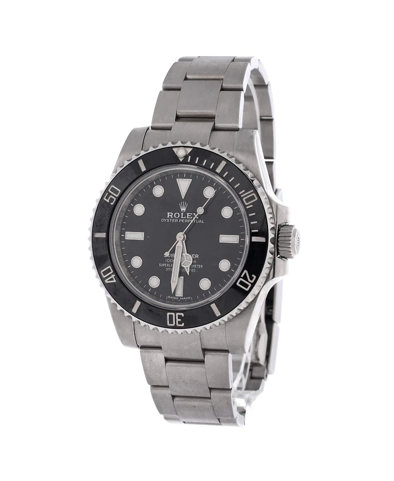 Pre-Owned Rolex Oyster Perpetual Submariner Automatic Watch in Stainless Steel and Cerachrom 41mm