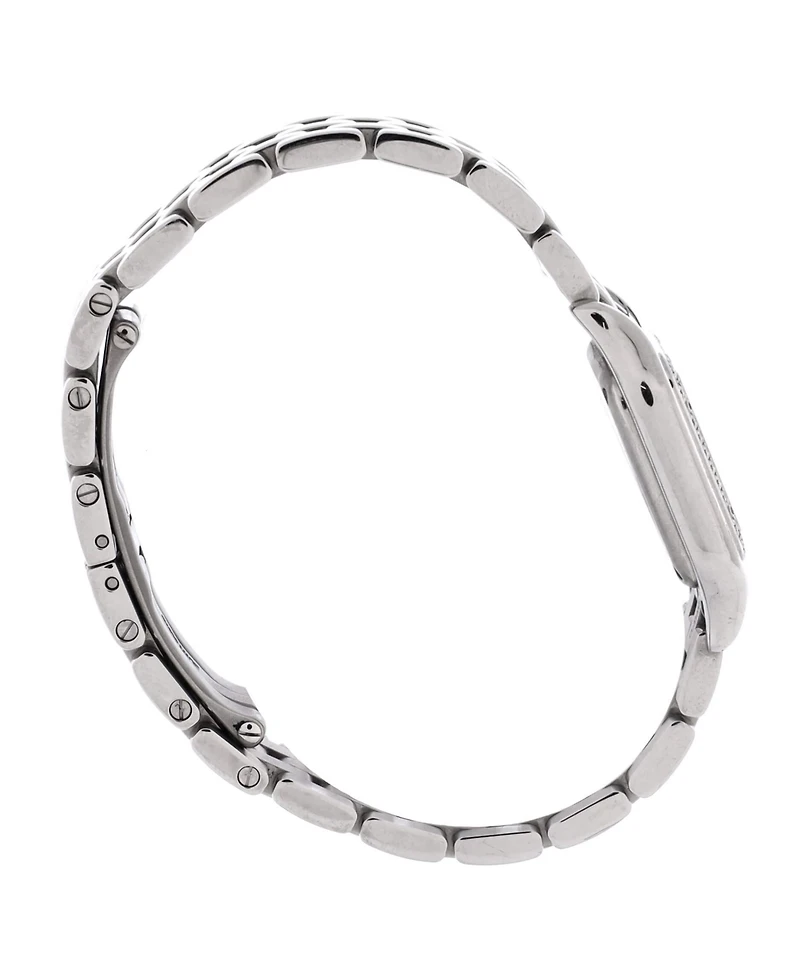 Pre-Owned Cartier Panthere de Cartier Quartz Watch in Stainless Steel with Diamond Bezel 22mm