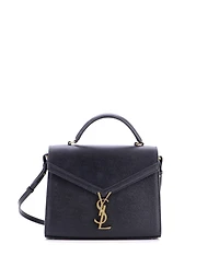 Pre-Owned Saint Laurent Medium Cassandra Top Handle Bag Leather