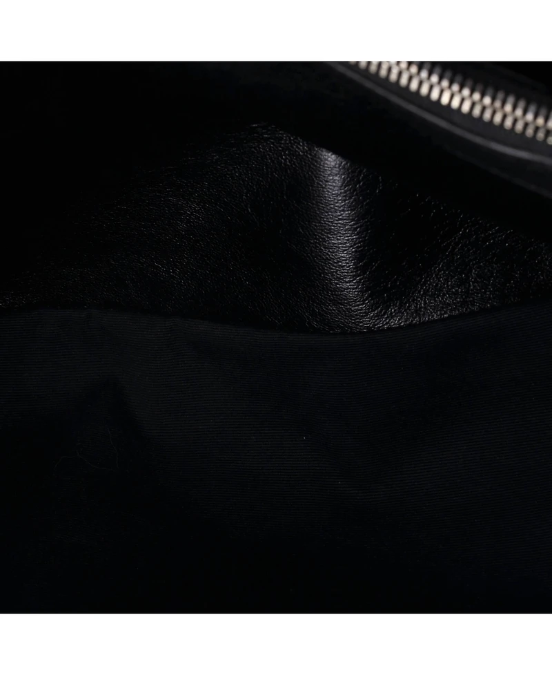 Pre-Owned Saint Laurent Large Classic Monogram College Bag Matelasse Chevron Leather