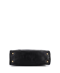 Pre-Owned Prada Medium Front Zip Convertible Satchel Vitello Phenix