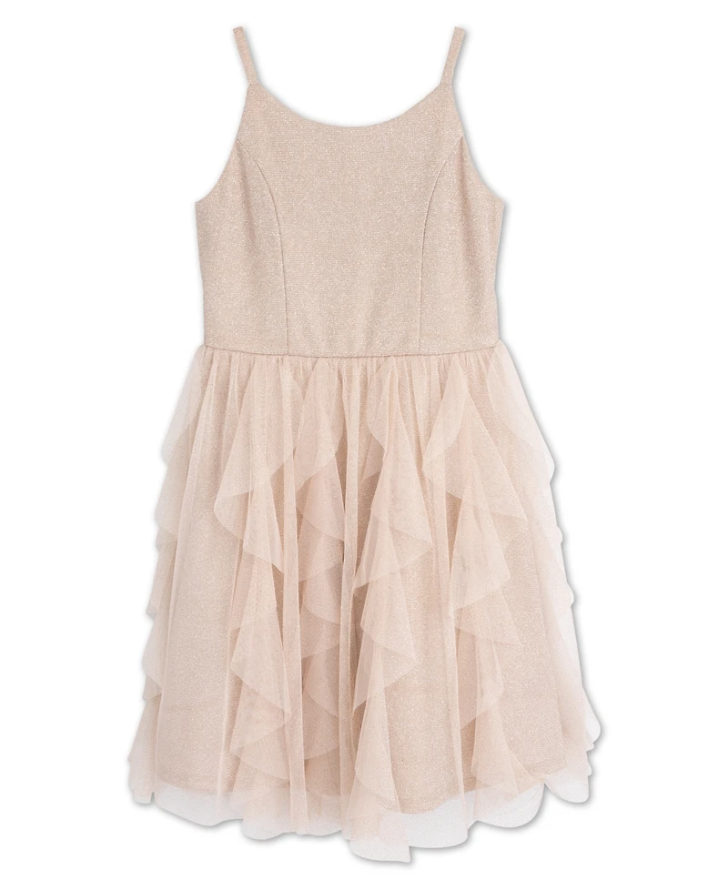 Speechless Girls' 7-16 Sleeveless Knee Dress