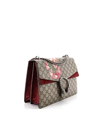 Pre-Owned Gucci Medium Dionysus Bag Blooms Print Gg Coated Canvas