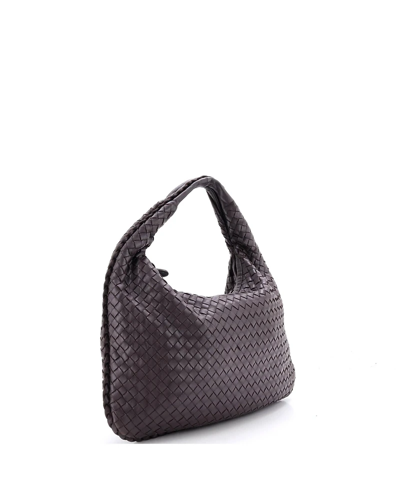 Pre-Owned Bottega Veneta Small Veneta Hobo Intrecciato Nappa