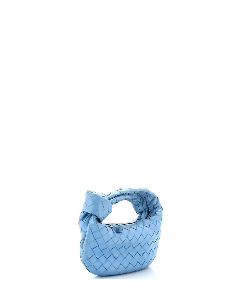 Pre-Owned Bottega Veneta Mini Bv Jodie Hobo Intrecciato Nappa